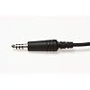 Wirenest GA Headset to Helicopter Adapter, Durable Molded Connectors, .206 and .25 Jacks to U-174 Plug