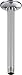 Delta Faucet U4999 Shower Arm and Flange, Chrome