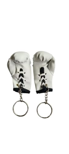 Image of Goldcrest 169 Sports Boxing Glove Style Keychain - Black color - Set of 2