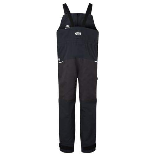 Gill Mens OS3 Coastal Sailing Trousers - Waterproof, Breathable & Stain Repellent (Black, L) - Image 2