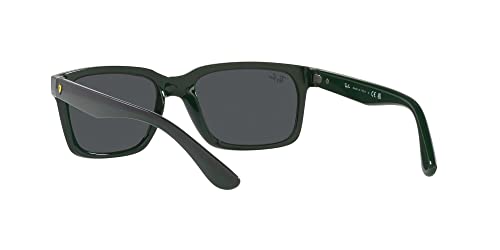 Image of Ray-Ban RB4393m Scuderia Ferrari Collection Rectangular Sunglasses