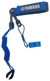 YAMAHA OEM WaveRunner PWC Watercraft Floating Lanyard with Whistle Part# MWV-PROLN-YD-BL - Pro Blue, One Size