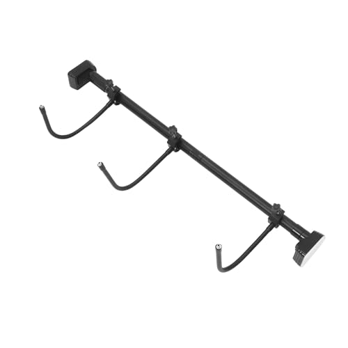 Colgador de guirnaldas para puerta ajustable sin taladro soporte reutilizable 2
