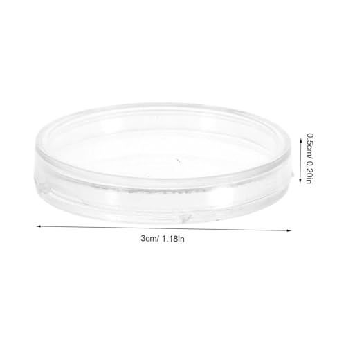 Cápsulas Plásticas Transparentes para Monedas, 200 pcs miniatura 2