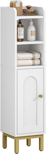 Hzuaneri Bathroom Storage Cabinet, Small Corner Floor Cabinet