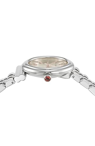 Ferragamo Gancini Collection Luxury Womens Watch Timepieces with a Silver Bracelet Featuring a Stainless Steel Case and a Grey Dial2