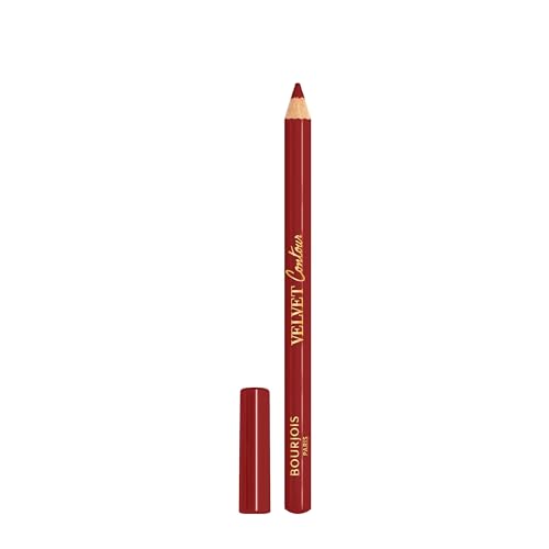 Bourjois Velvet Contour Lipstick, 35 Perfect Date, Creamy Texture, Precise Application, with Shea Butter and Grape Seed Oil, Long Lasts up to 8 Hours, No Smudging, 1.14 g