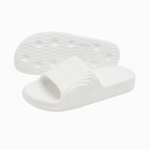 Image of Comfort Plus Flip-Flops, Open Toe Slip-On Sandals, Lightweight Waterproof, White
