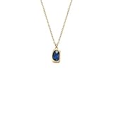Skagen Women's Sofie Sea Glass Gold-Tone Stainless Steel Pendant Necklace (Model: SKJ1884710)