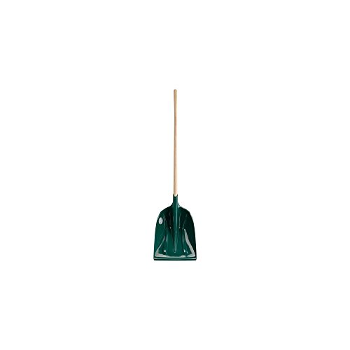 Leborgne, Pelle à neige et à grains VMAX, Matière polymère, Manche bois 130 cm, Largeur 36 cm, Grande longueur d’emmanchage, Multi-usages, Allie grand volume et légèreté
