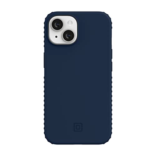 Coque iPhone 14 MagSafe Incipio Grip bleu marine protection antichoc anti-dérapante