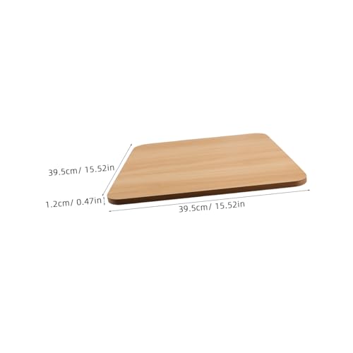 Plateau de table carré 40 cm Mikinona pour bureau et table basse