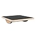 Avola per Equilibrio Professionale Rocker Board Balance Board in Legno Multifunzionale Tavoletta Propriocettiva Legno Indoboard Balance Board Bambini E Adulti per L'allenamento Dell'Equilibrio