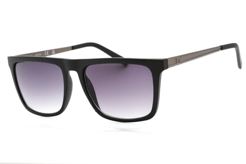 GUESS GF0176 Matte Black With Gunmetal/Smoke Gradient Lens One Size