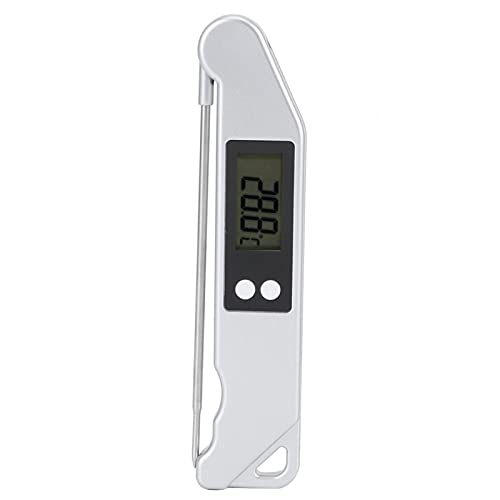 Preisvergleich Produktbild Elektronisches Thermometer, faltbare Sonden-Temperaturanzeige mit Fahrenheit-Celsius-Umrechnung für Bake Beef Chicken Pork
