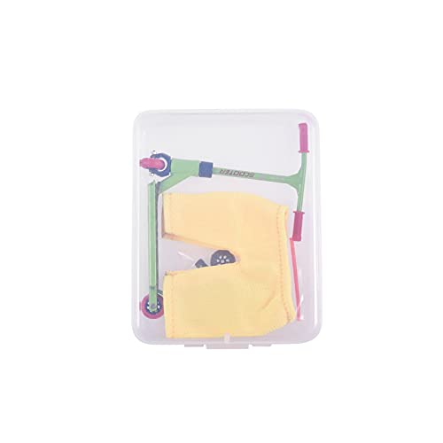 Cement Conjunto De Modelos De Mini Scooter De Dedo De Liga De Brinquedo Interativo, Conjunto De Scoo