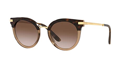 Sunglasses Dolce & Gabbana DG 4394 325613 Havana/Transparent Brown
