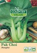 Pak Choi Shanghai Seeds by Country Value. Average 200 seeds.