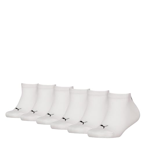 PUMA Unisex Kinder Plain Sneaker, Weiß, 31-34 EU