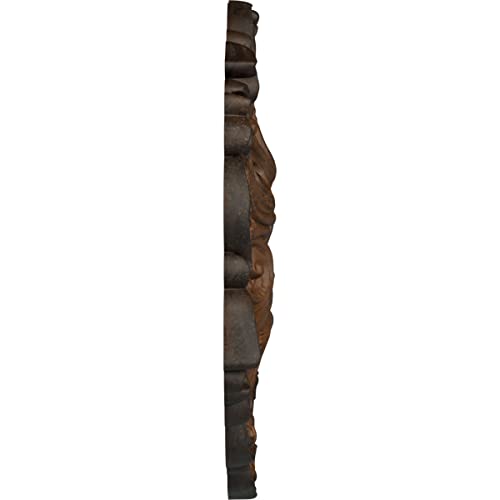 Image of Ekena Millwork CM19ORRUS Orrington Ceiling Medallion fits Canopies up to 4 3 /4, Rust
