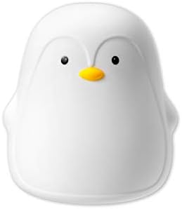 Nuby Penguin Baby Night Light, Rechargeable, Colour Changing Touch Night Light for Kids Bedside