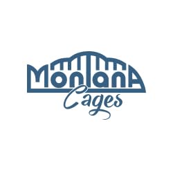 Montana Cages | Premium Voliere New Sydney I Vogelkäfig für Sittiche und kleine Papageien, inkl. 2 Näpfe, 4 Lenkrollen, AVILON Pulverbeschichtung, Antik Edition, ca. 90 x 70 x 180cm