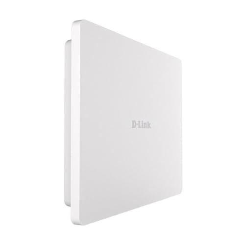 Image of D-Link Nuclias Connect AX3000 Wi-Fi 6 Dual Band PoE Outdoor Access Point Compact with 2.5GB Ethernet Port (PoE+) Design Wall Ceiling Mountable (DAP-X3060OU)