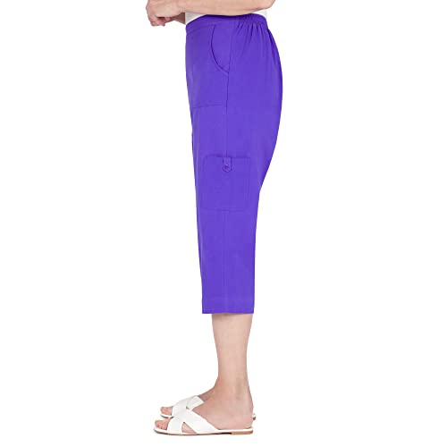 Alfred Dunner Women's Cargo Pocket Capri4