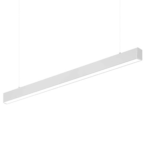 ledbox Lámpara colgante/superficie METRO, ampliable, 50W, 150cm, 3CCT, blanco, 3000-4000-6000K