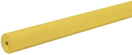 Colors of RainbowKraft Duo-Finish Kraft Paper Roll, 40 lb, 48 Inches x 200 Feet, Canary - 0063084