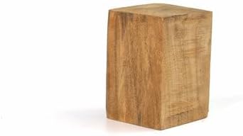 Exotic Wood Zone Bottle Stopper Blank 3" x 2" x 2" | Square Wood Blank | Wood Blocks| Lathe Blank | Various Species to Choose from (1Pc) (Teak (Burmese))