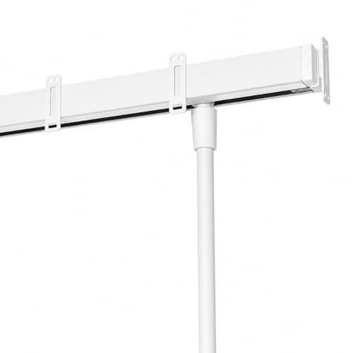 BOULET Tringle pour Porte 1m - Alu Blanc