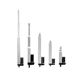 High Thrust Three-Stage Linear Actuator 24V DC Telescopic Push Rod for Industrial Precision reciprocating Motion(13mm Per Second1000N,Total Stroke 900mm)