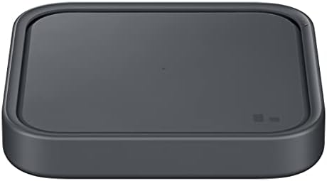 SAMSUNG 15W Wireless Charger Single, Cordless Super Fast Charging Pad for Galaxy Phones and Devices, USB C Cable Included, 2022, US Version, Black