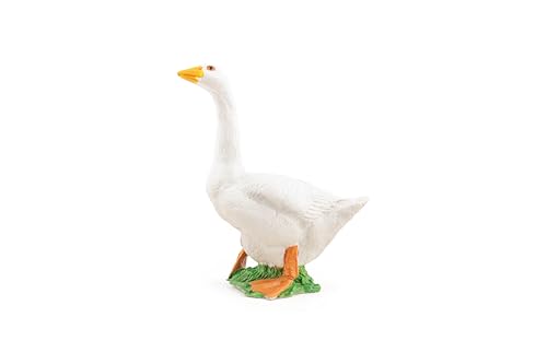 Papo -Hand-Painted - Figurine -Farmyard Friends -White Goose -51061 - Collectible - for Children - Suitable for Boys and Girls - from 3 Years Old