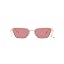 SHINY ROSE GOLD FRAME / PINK LENS