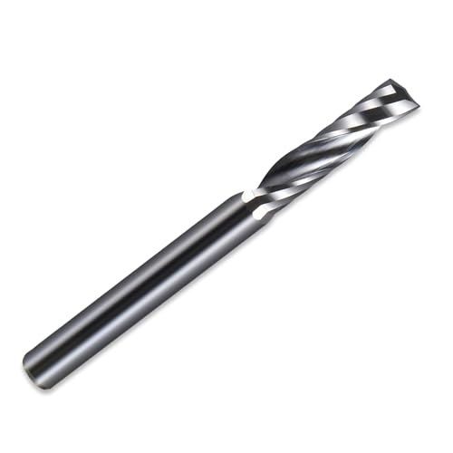 Fraises CNC en aluminium 4 mm outil de coupe hélicoïdal PVC et MDF
