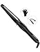 Ouiast Curling Wand 1-1.5 Inch Professional Ceramic Hair Wand Curling Iron with Cool Tip and Heat Resistant Glove, Dual Voltage
