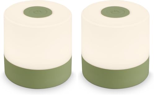 Lampe de bureau tactile Briloner à intensité variable avec batterie