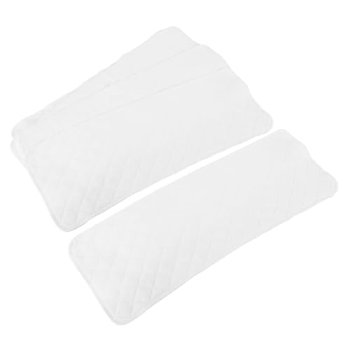 Totority Set 5pcs Cotton Washcloths Reusable Diaper Covers Soft Absorbent Liners