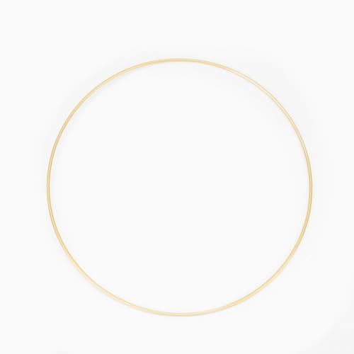 NaDeco Metallring in Gold beschichtet, wählbar in den Größen 20, 30,40...