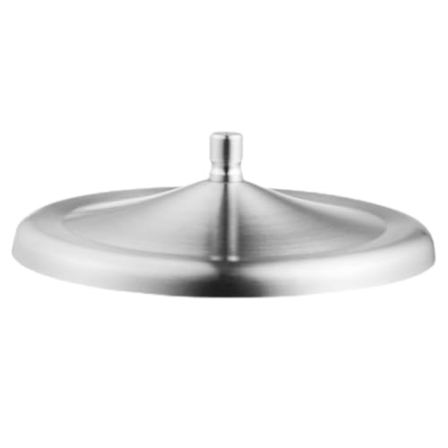 OSALADI Tapa Redonda para Taza de Acero Inoxico 12,3 Cm Cubierta Protectora para Vaso de Agua Tapa Resistente para Bebidas de Taza Portátil para Uso Doméstico y Viaje