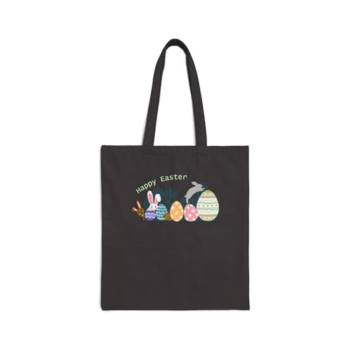 Easter Cotton Canvas Tote Bag2