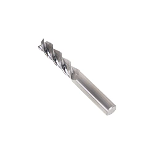 Image of 1 /2 Inch Milling Cutter 3 Slot Carbide End Milling Cutter Suitable for Aluminum Cutting Non-Ferrous Metal Cutting 1 Pieces