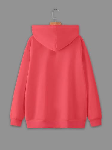 Image of Mack Jonney Solid Hooded Cotton Fleece Sweatshirt for Men-VMACK639116
