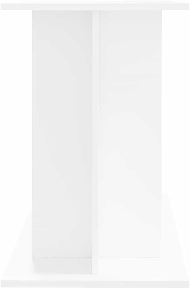 vidaXL Шкафчик под аквариум, белый, 100x40x60 см