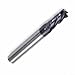 High Stability AlTiN Coated 4 Flute Solid Carbide End Mill for HPC Applications in Industrial Milling Processes (5mm)