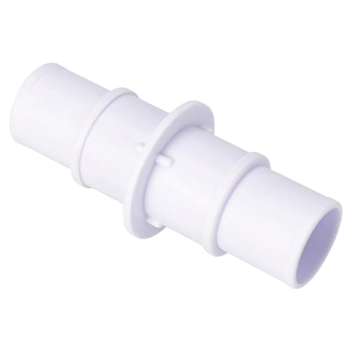 Duraol Embout double pour tuyau I Raccord pour tuyau de Ø 32-38mm I Pièces de rechange pour conduite de piscine I Adaptateur pour relier deux tubes de piscine I...