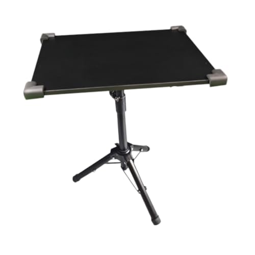 Support robuste noir avec accessoires de fixation pour studio et scène