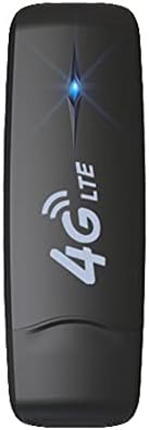 HOSAYA 4G LTE USB WiFi Modem Portable 4G Router with SIM Card Slot High Speed Portable Travel Hotspot Mini Router Unlocked 4G dongle, Black, 88mmx28mmx9mm